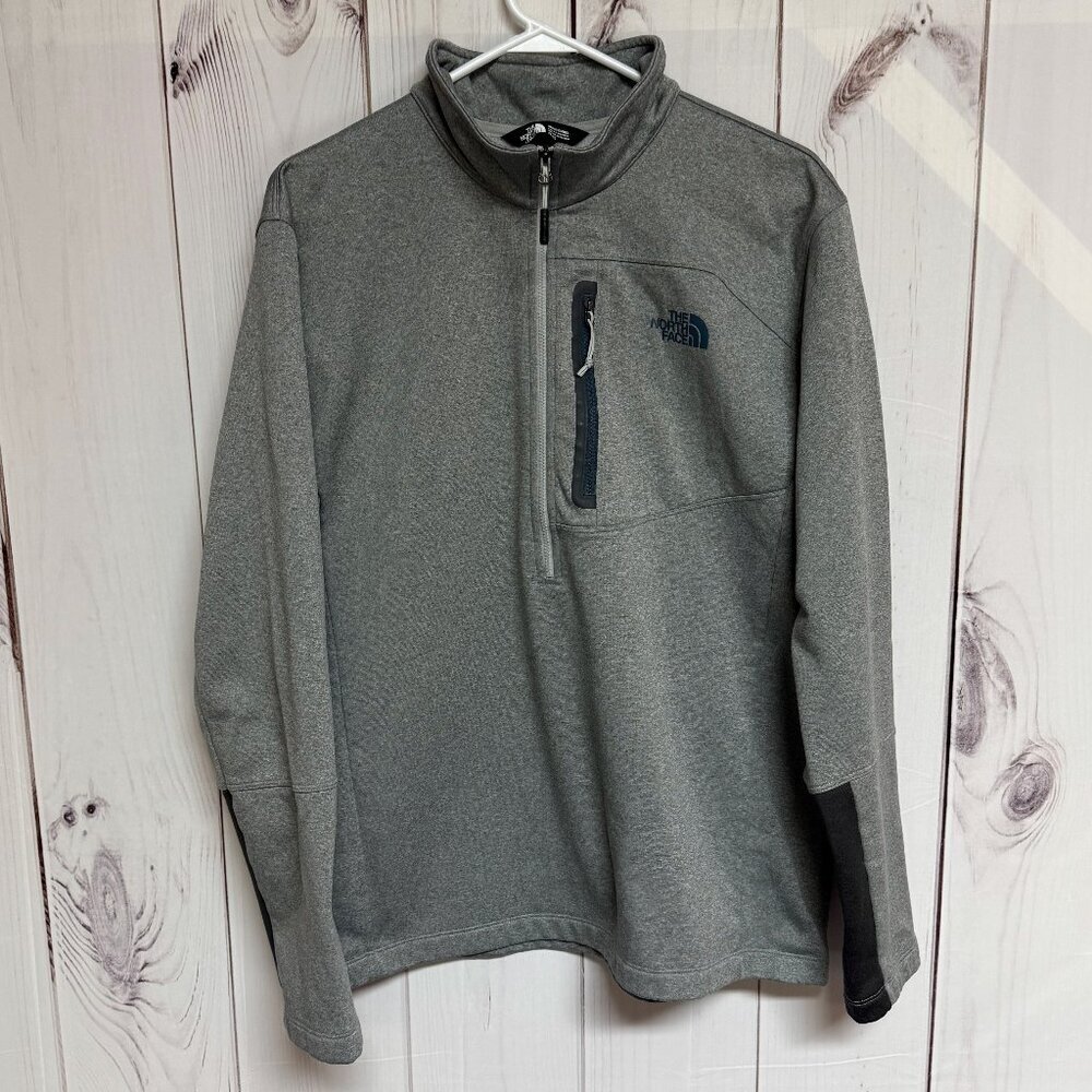 The North Face Canyonlands 1/2-Zip Men’s Extra Large Gray Layering EUC